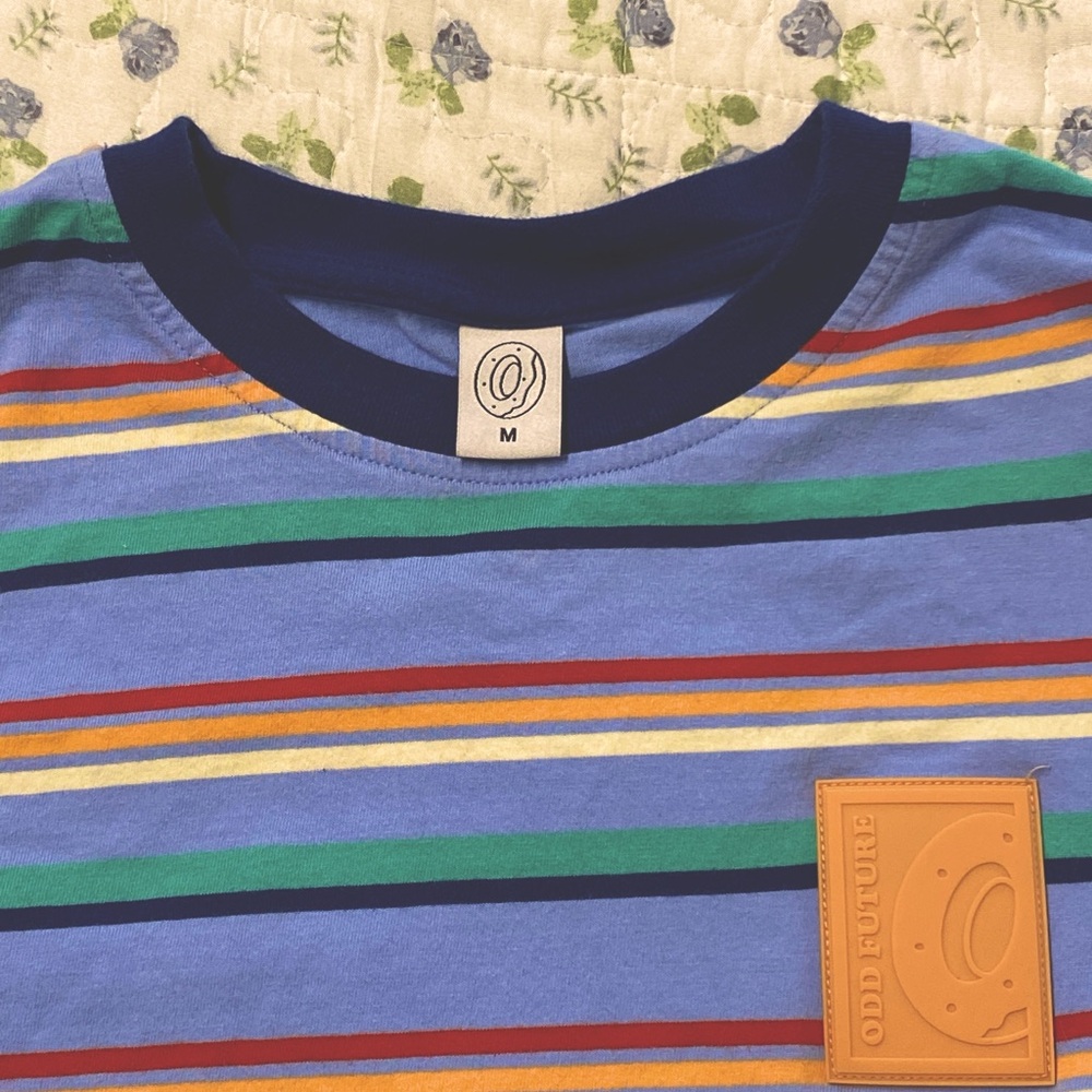 Odd Future Multicolor Striped Long Sleeve Tee